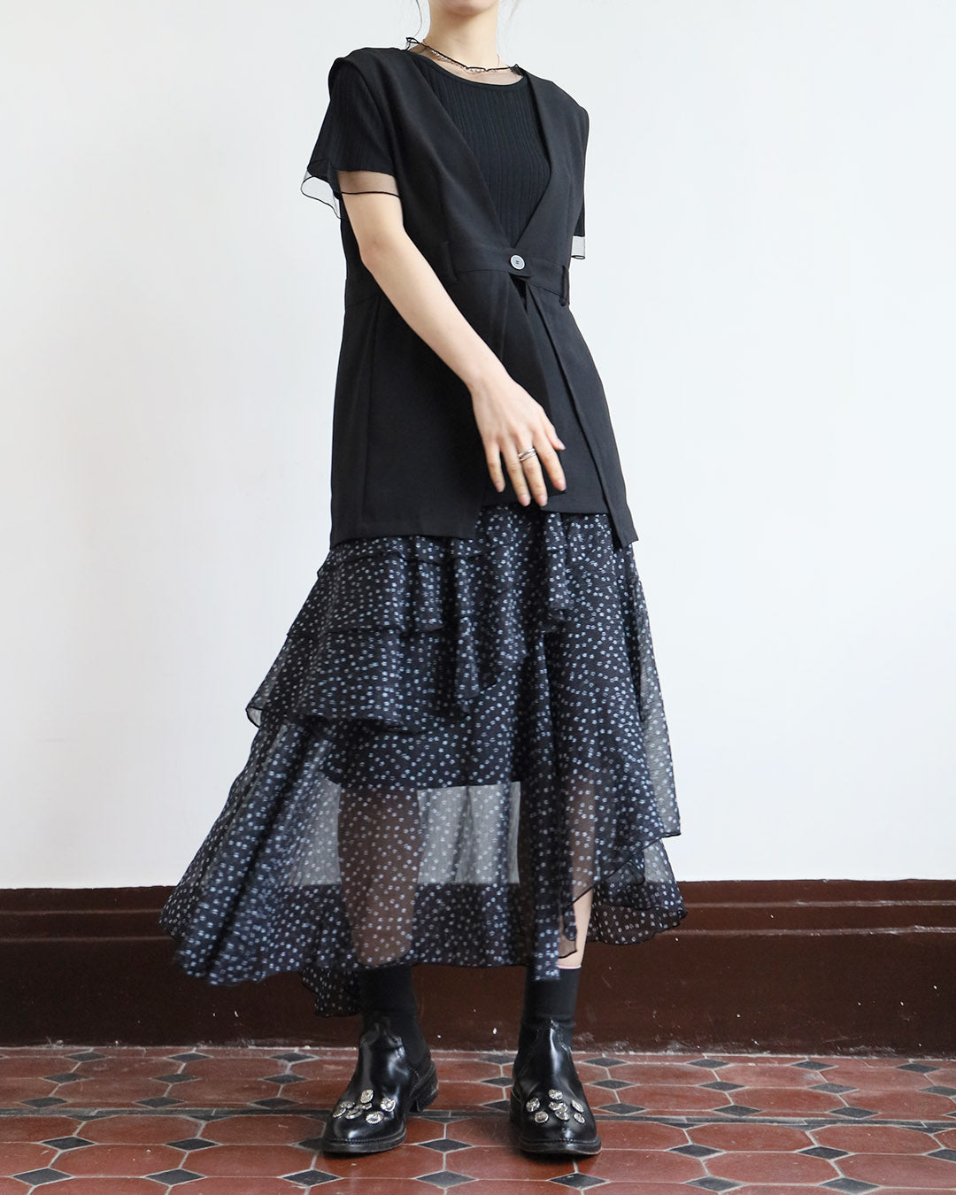 Japan Brand - Airy Buckle Waistcoat (2 Colors)