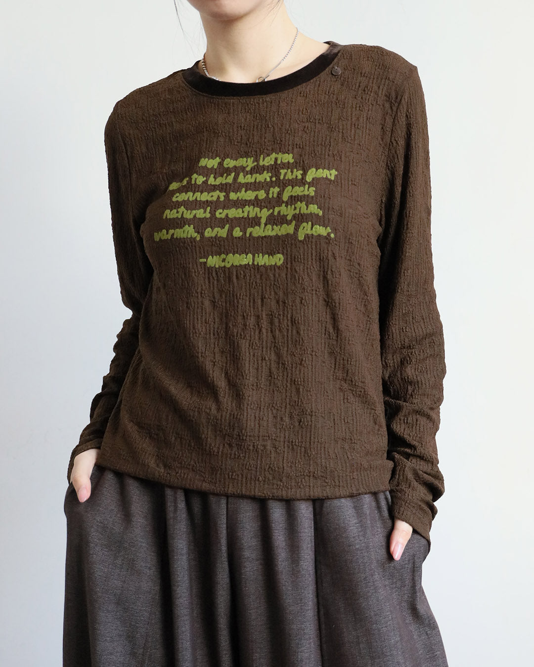 Texture Fabric Top (2 Colors)