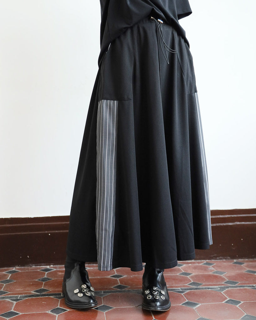 Japan Brand - Pinstriped Insert Skirt (2 Colors)