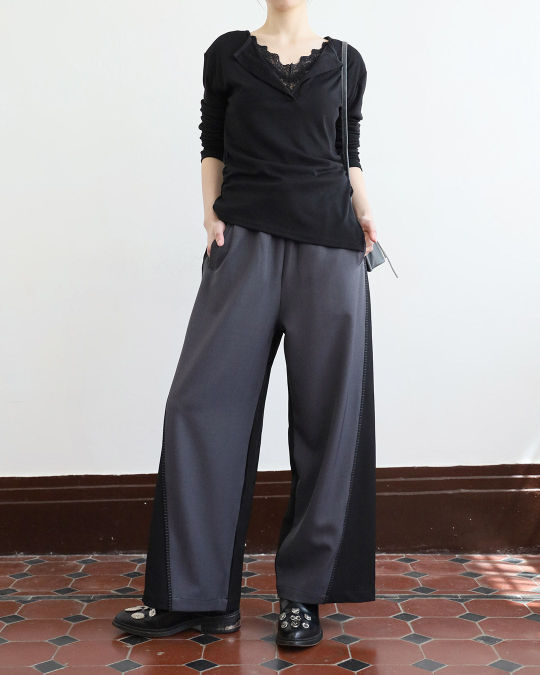 Lace Layered Tee (2 Colors)