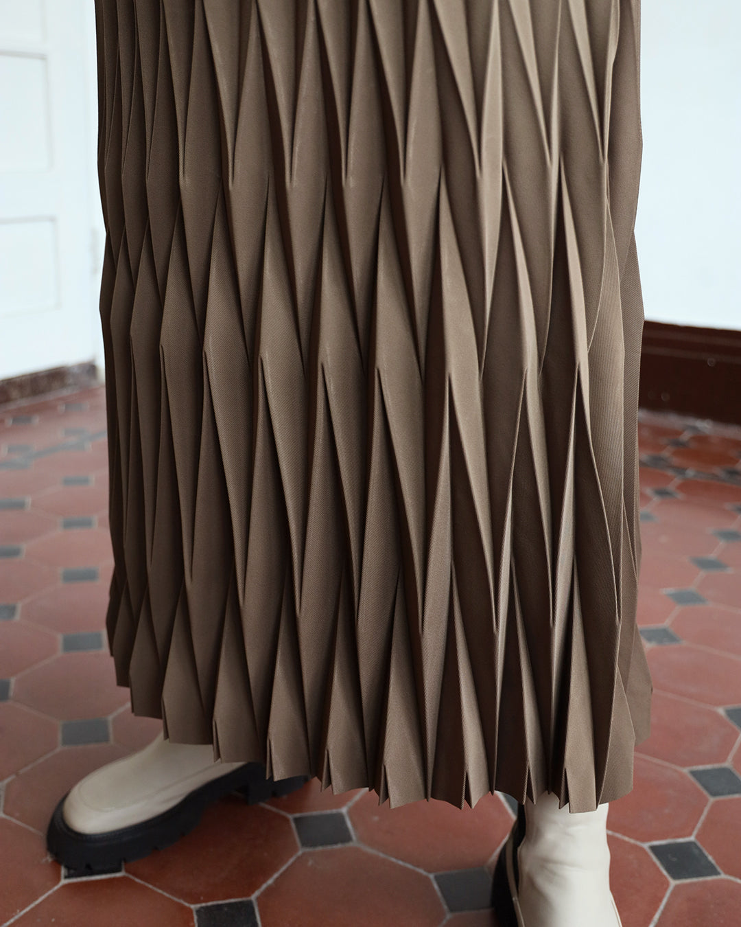Pleated Midi Skirt (5 colors)