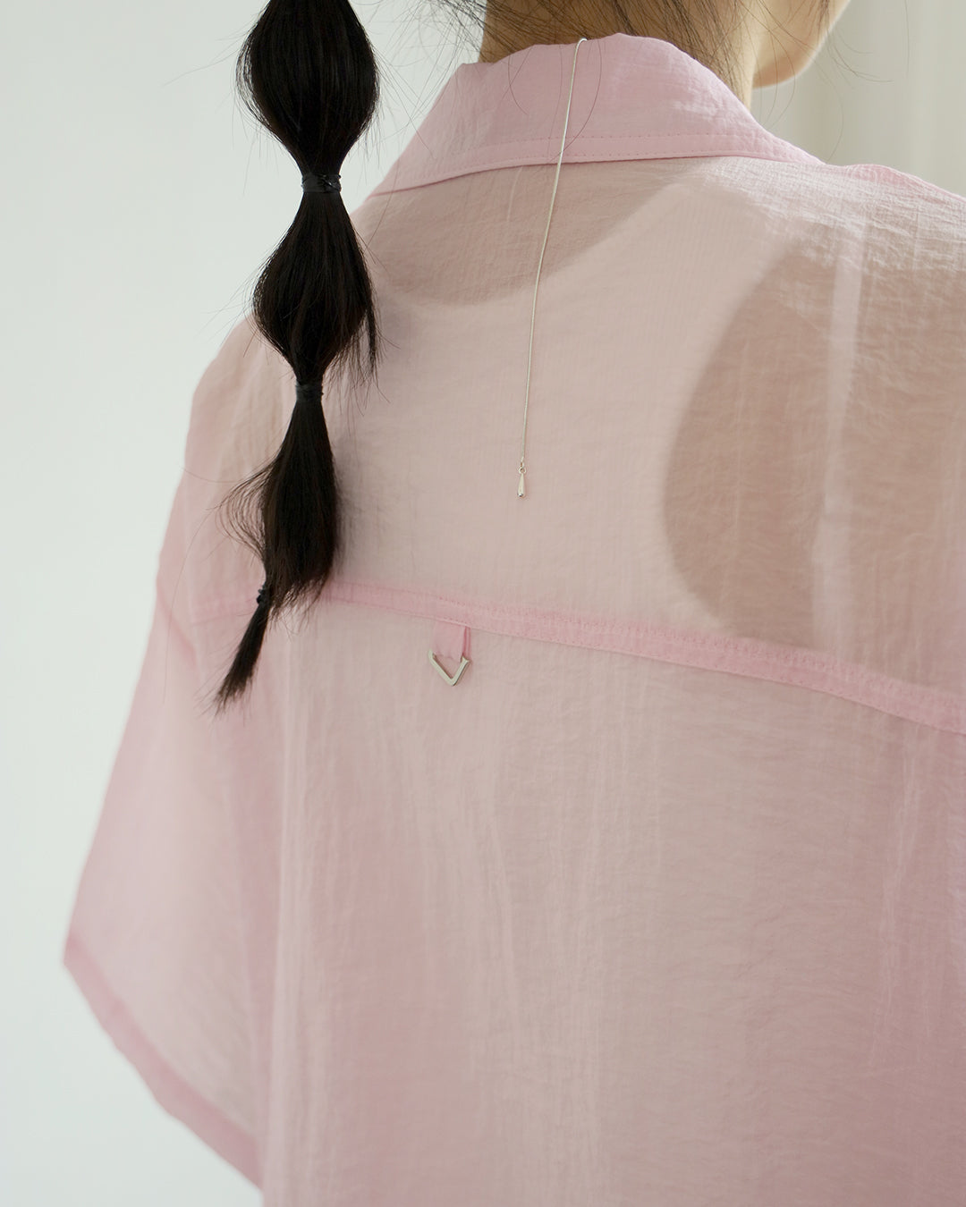 Sheer Revere Collar Shirt