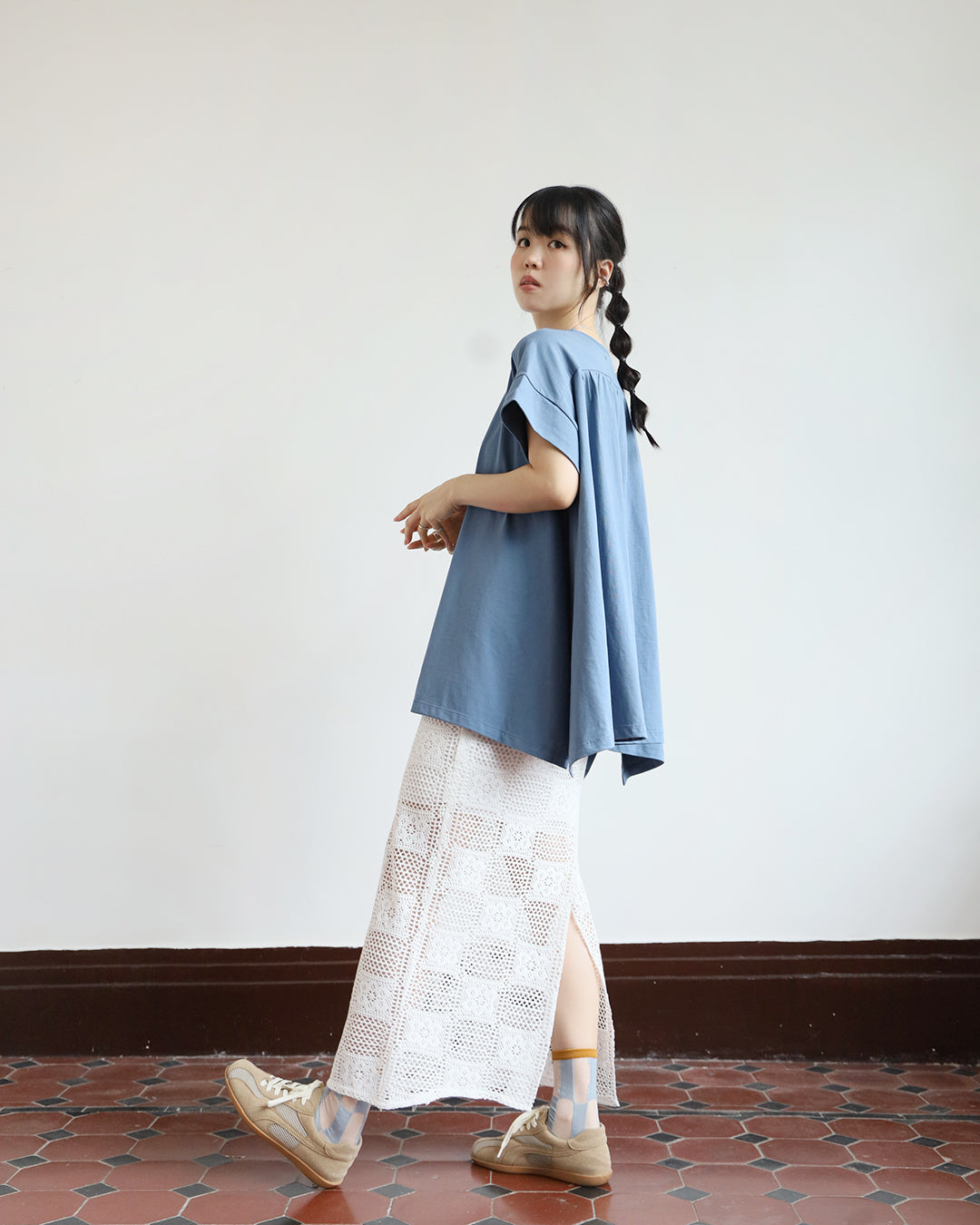 Crochet Pencil Skirt (2 color)