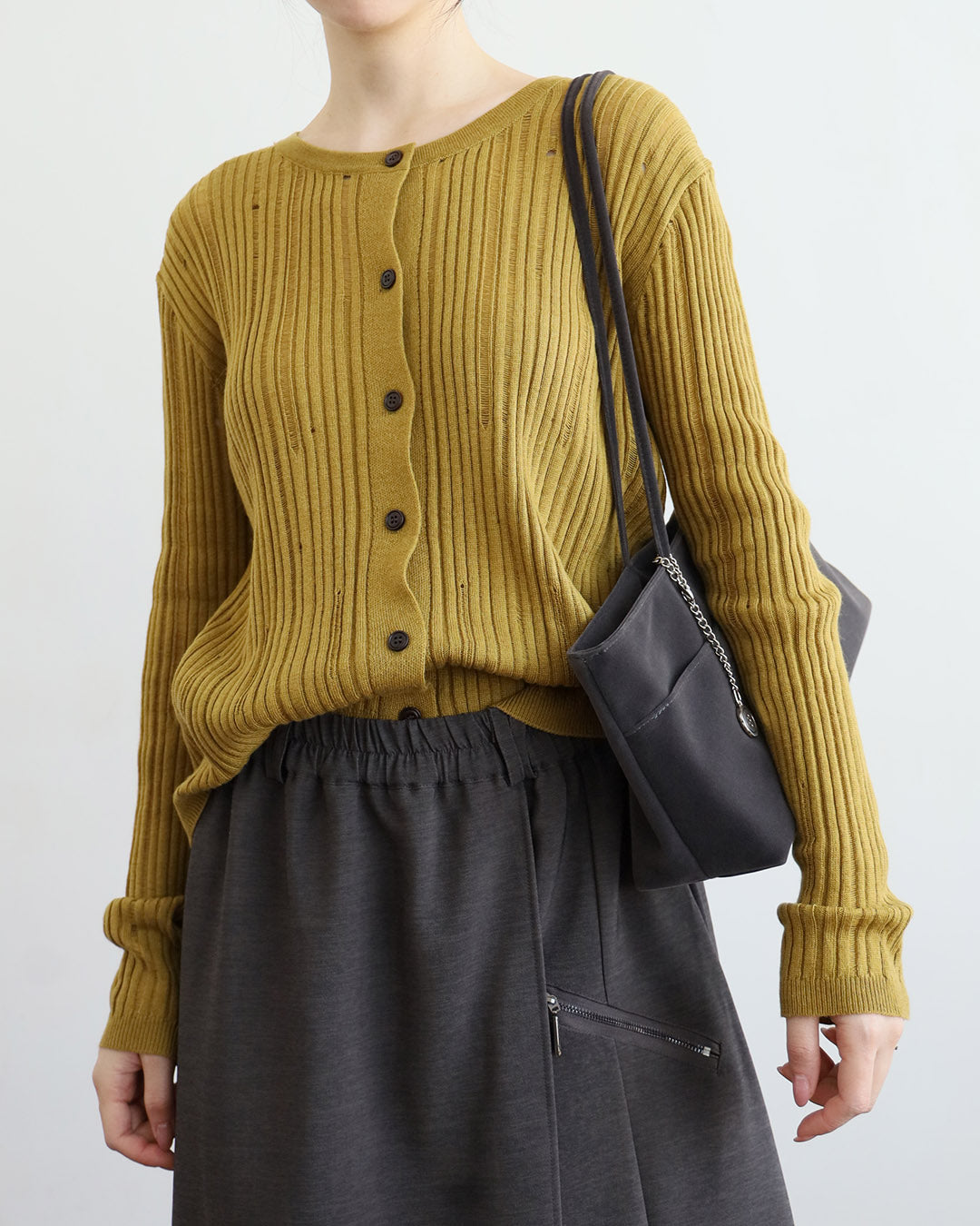 Ribbed Cardigan (2 Colors)