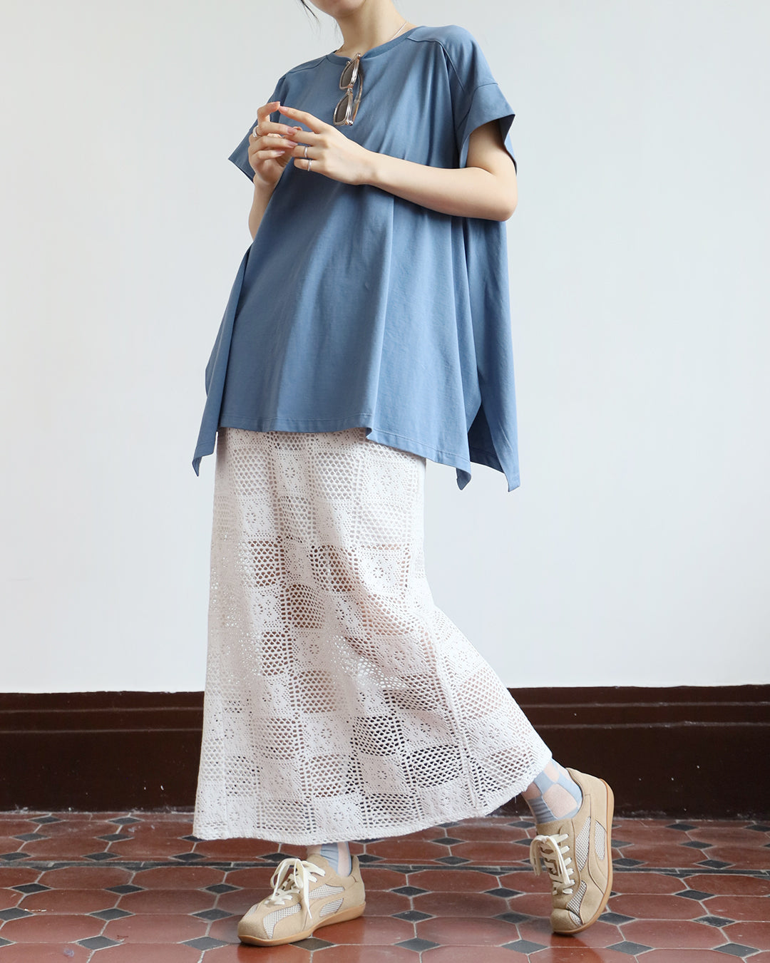 Crochet Pencil Skirt (2 color)