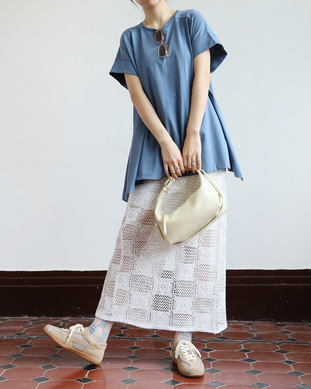 Crochet Pencil Skirt (2 color)