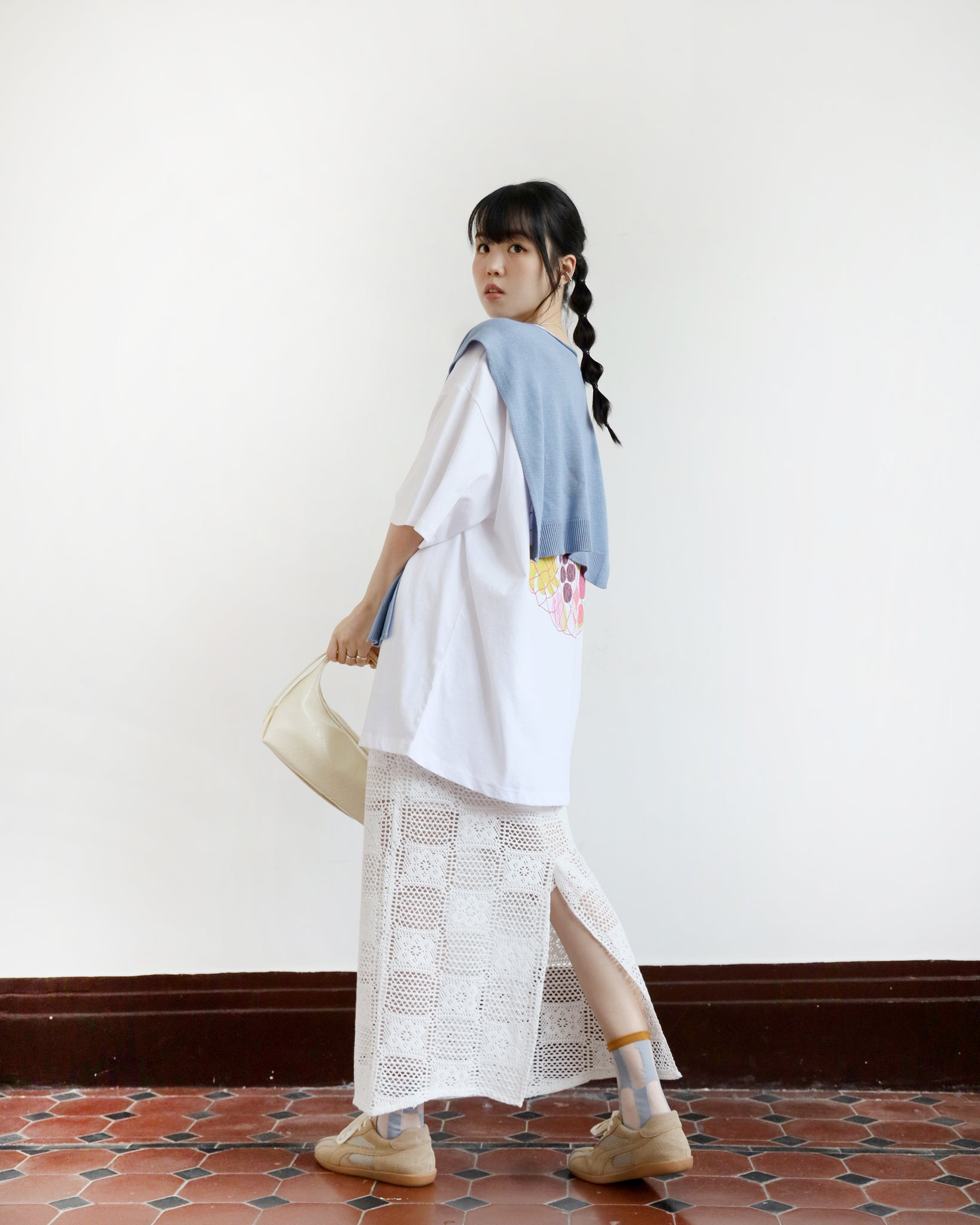 Crochet Pencil Skirt (2 color)