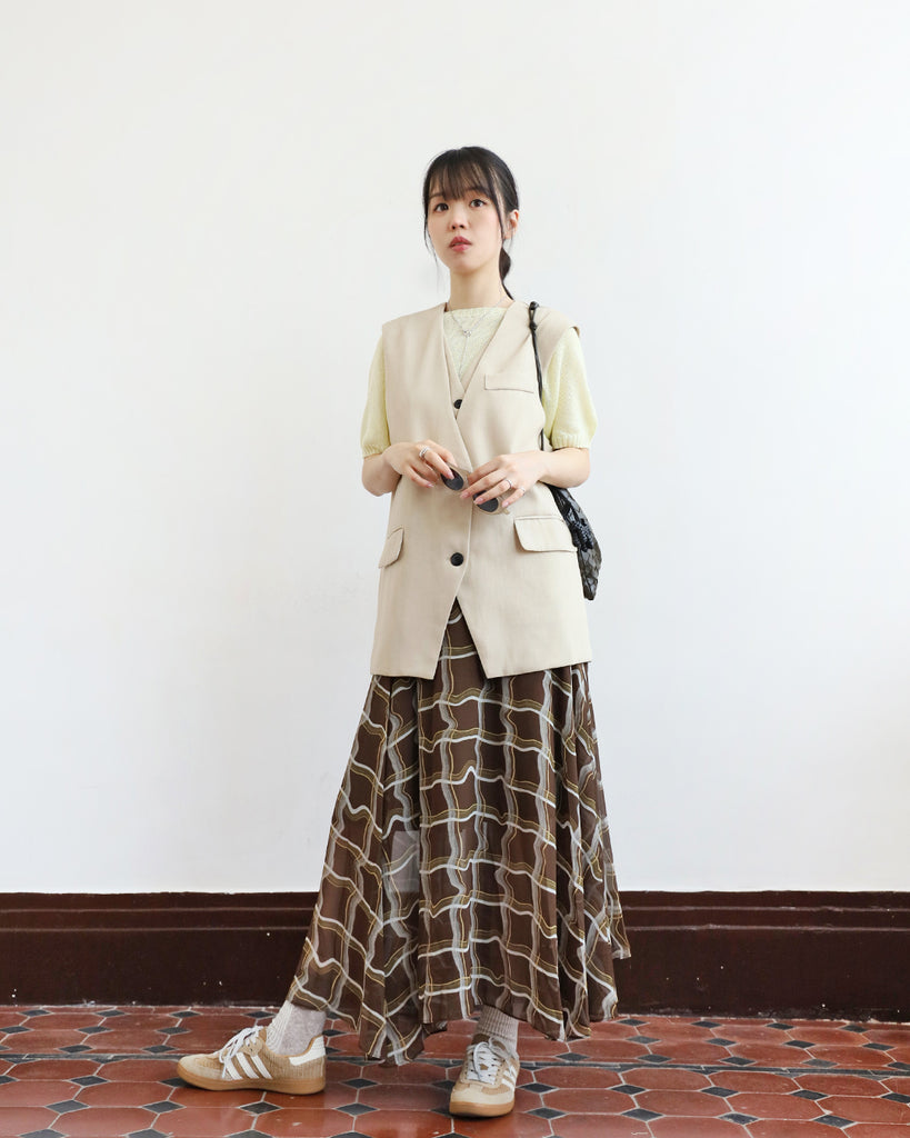 Double Layer Waist Coat