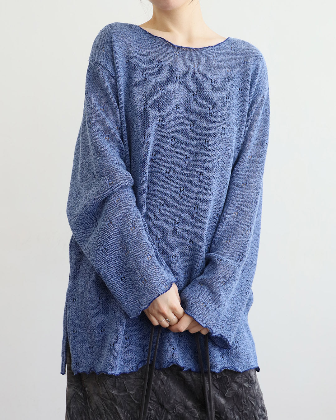 Distressed Knit Top (3 Colors)