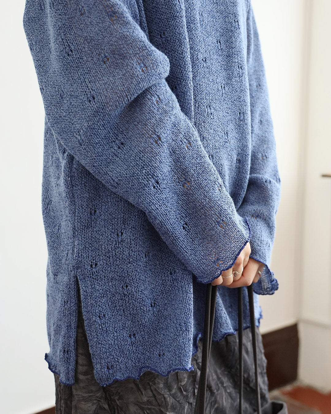 Distressed Knit Top (3 Colors)