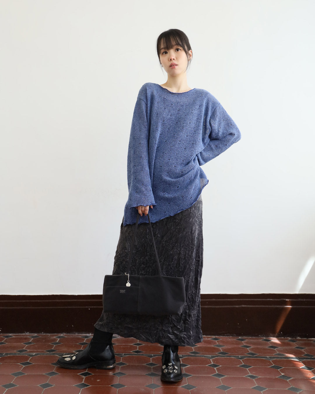 Distressed Knit Top (3 Colors)