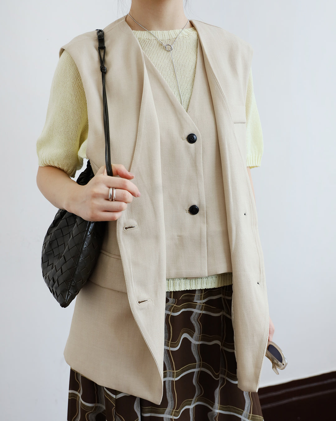 Double Layer Waist Coat
