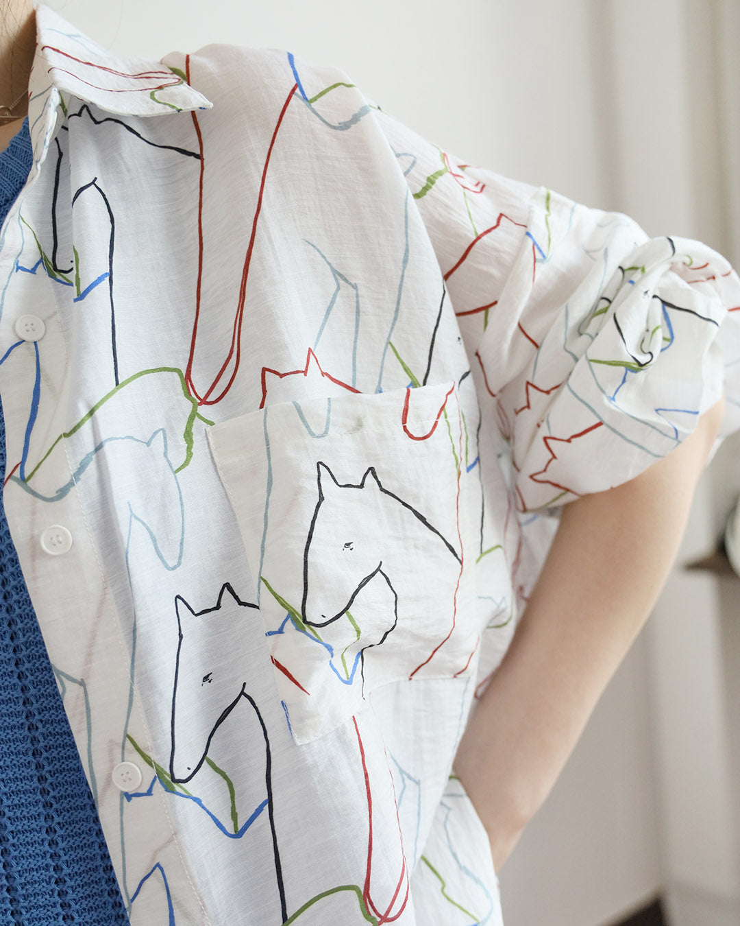 Horse Printed Shirt