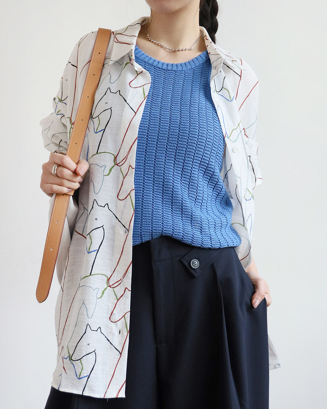 Horse Printed Shirt