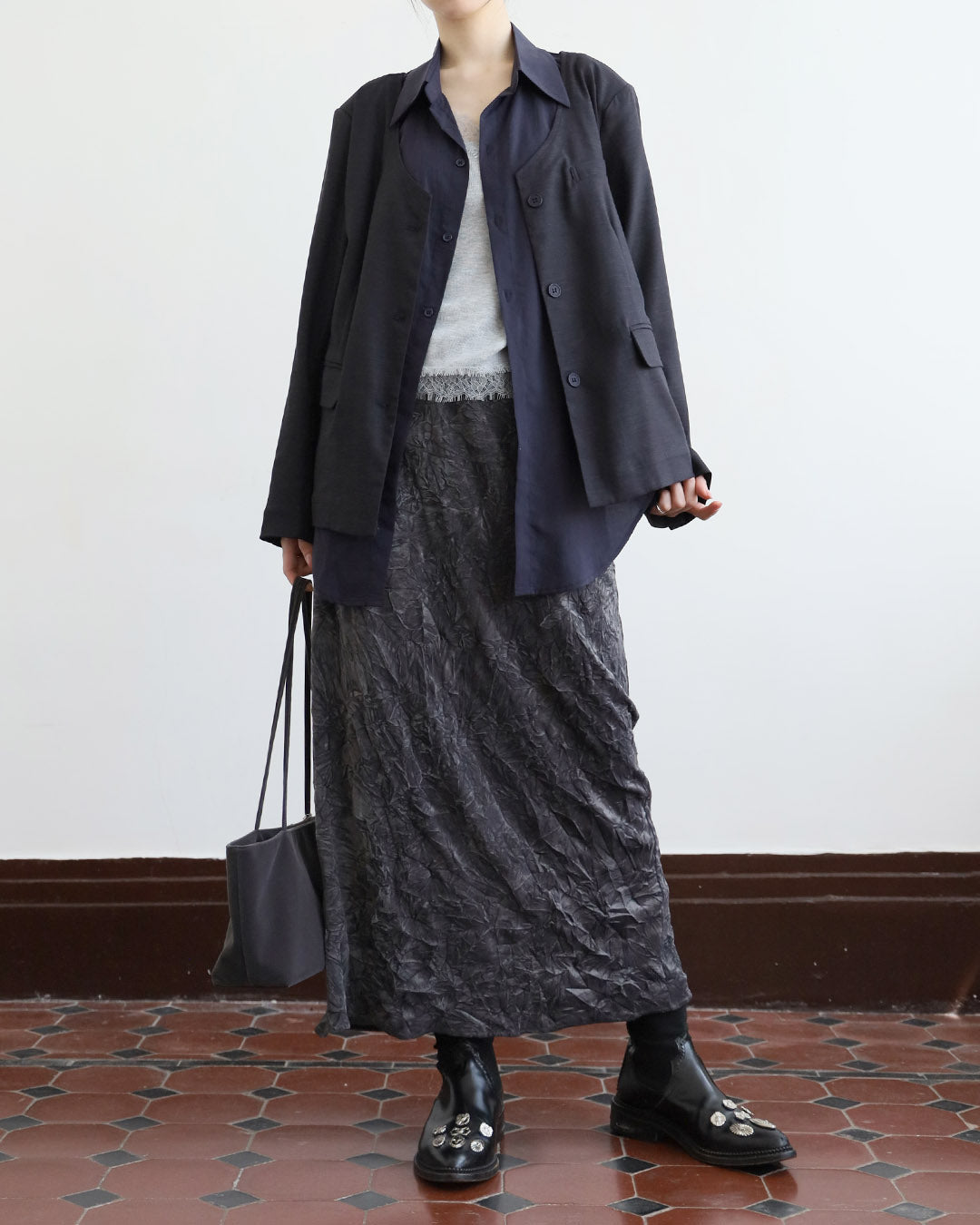 Removable Shirt Layer Blazer (2 Colors)