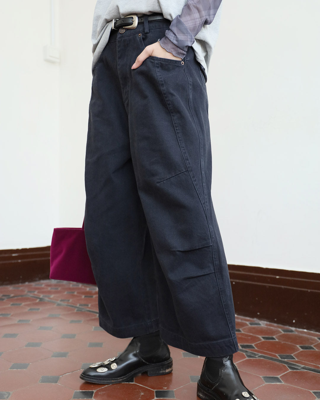 Washed Barrel Pants (3 Colors | Size S - XXL)
