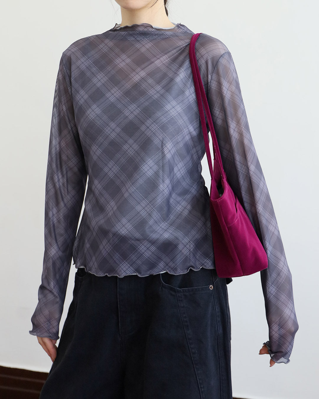 Checker Mesh Top (3 Colors)
