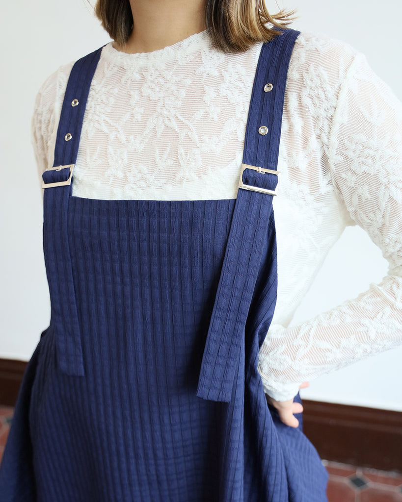 Texture Fabric Lace Top