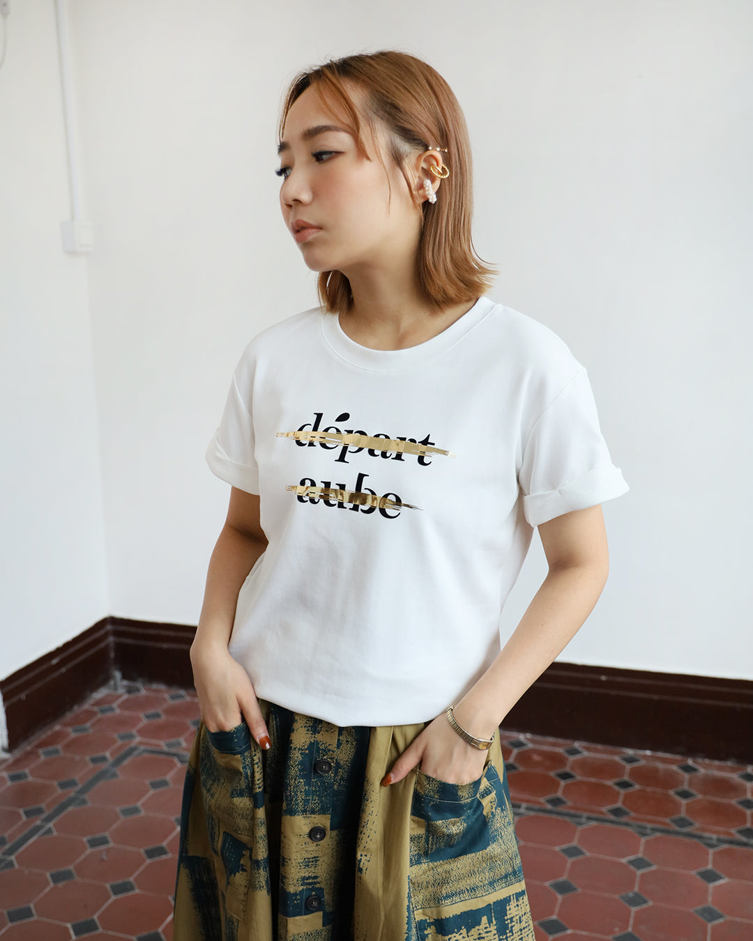 Gold Foil Logo Tee (3 color)