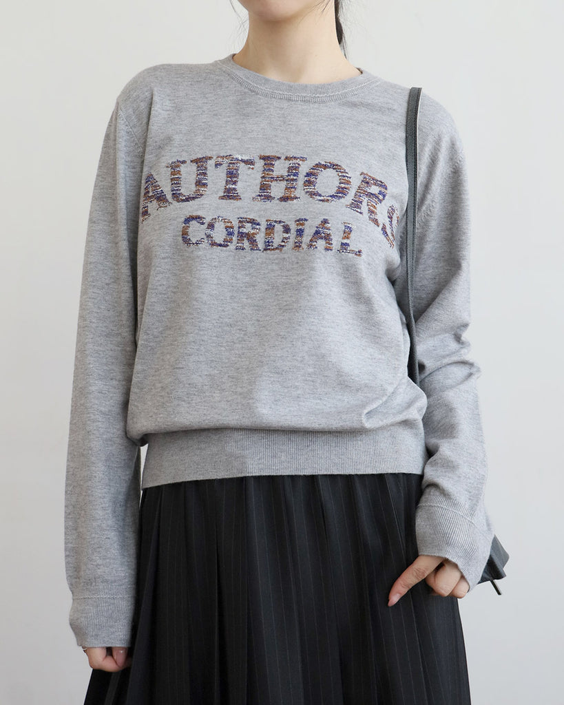 "Authors" Knit Top (3 Colors)