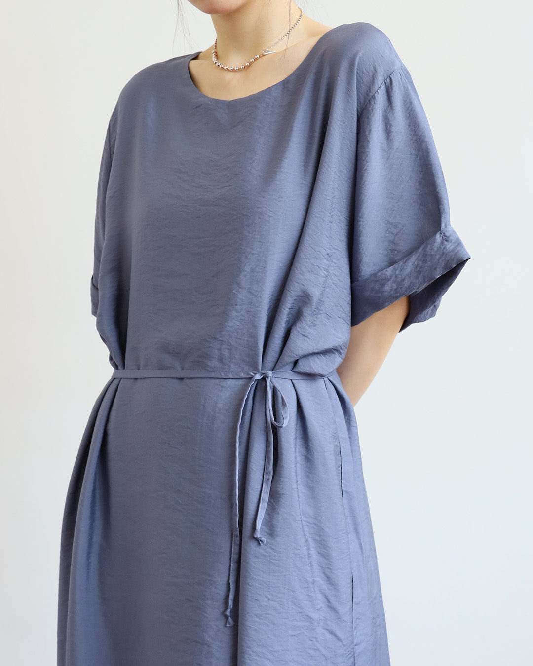 Relaxed Mesh Layer Dress (3 Colors)