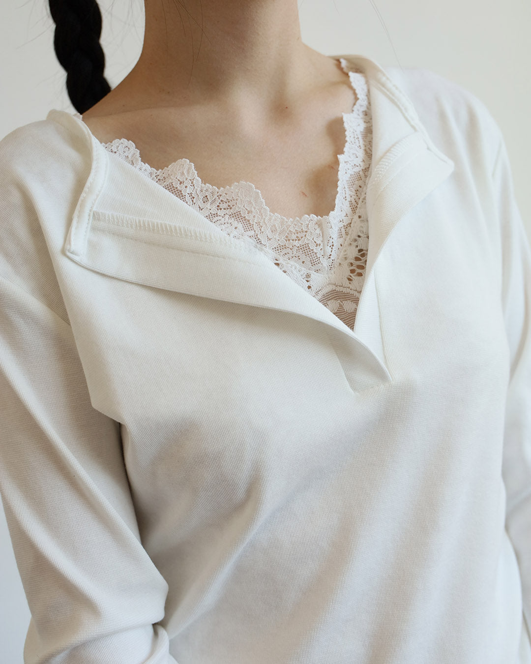 Lace Layered Tee (2 Colors)