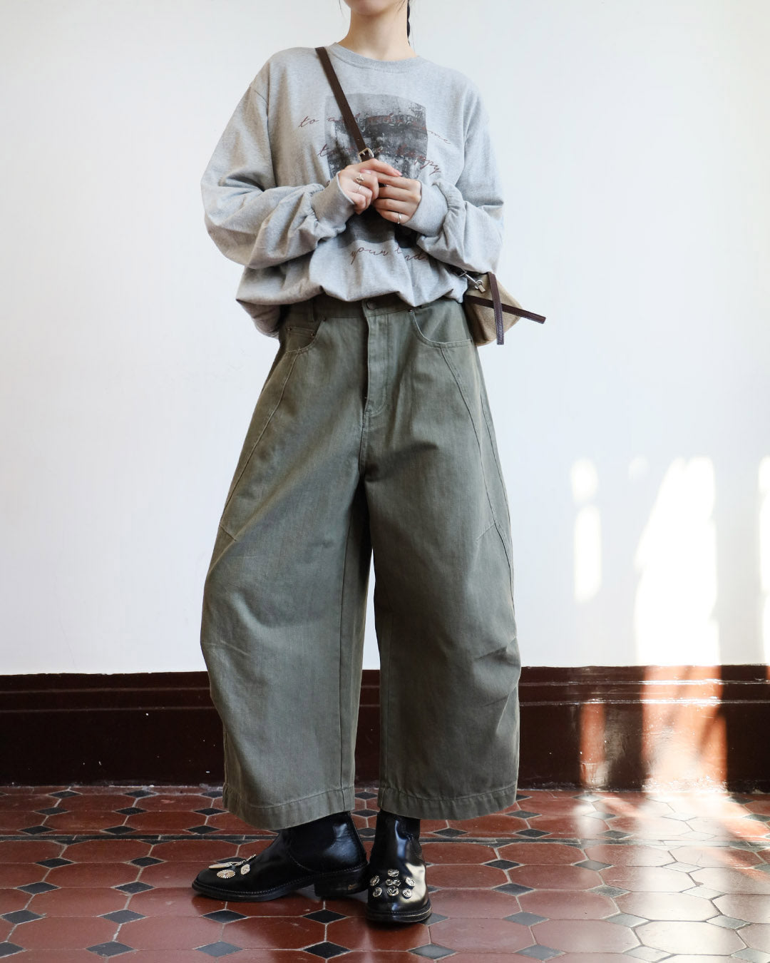 Washed Barrel Pants (3 Colors | Size S - XXL)