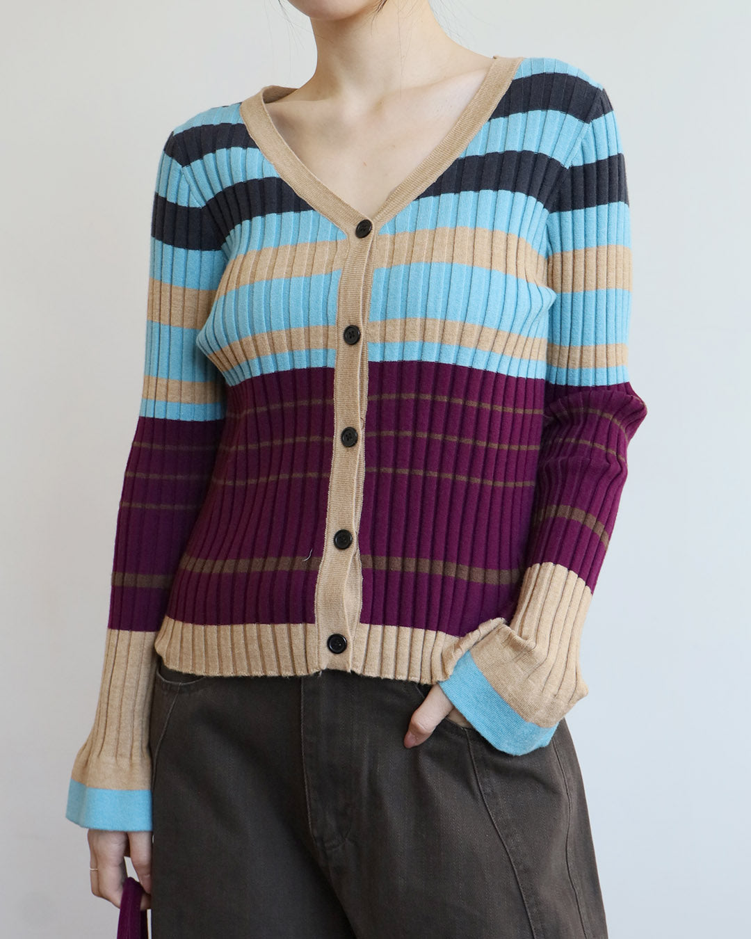 Striped Cardigan (2 Colors)