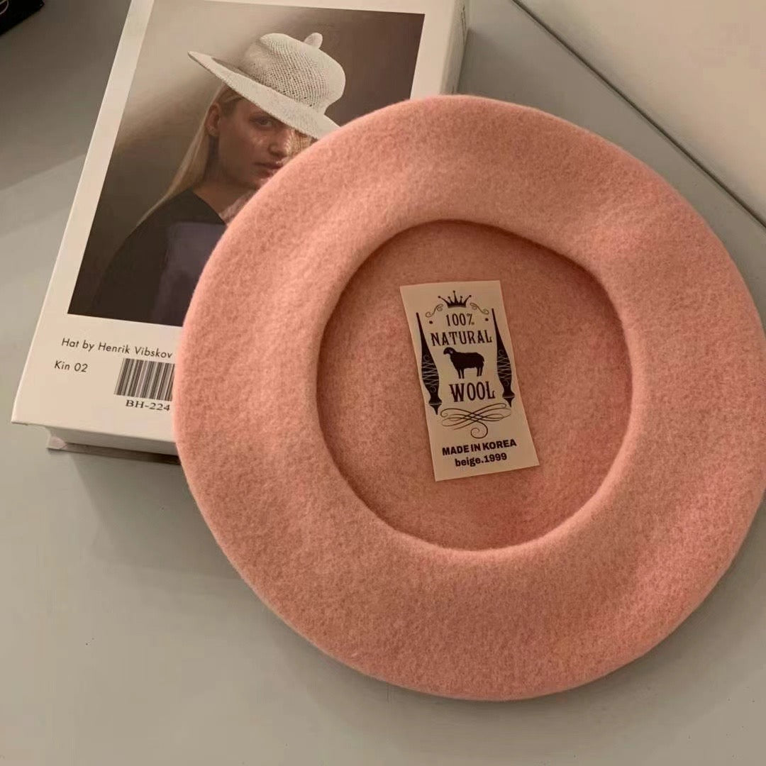 Wool Beret (12 color)