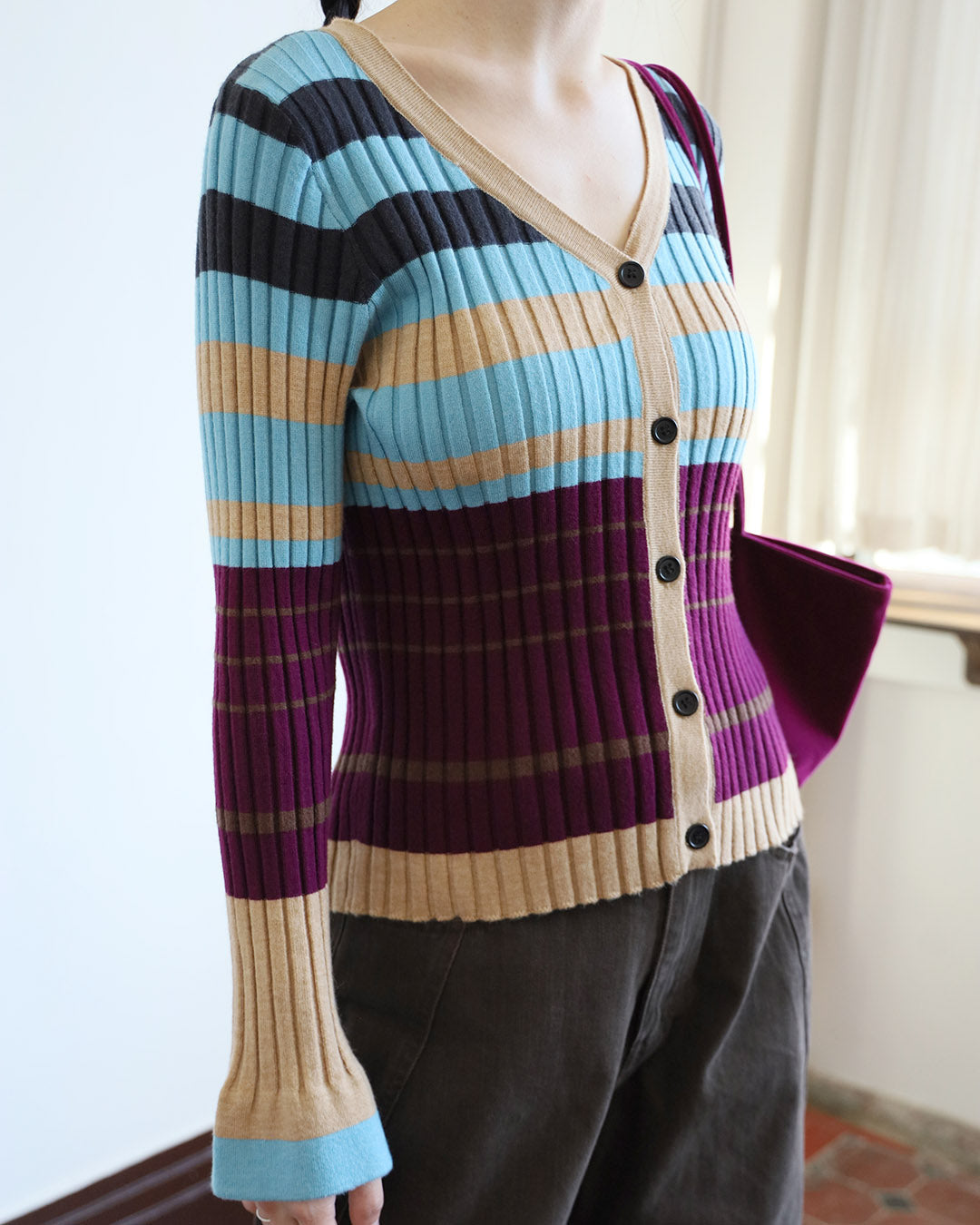 Striped Cardigan (2 Colors)