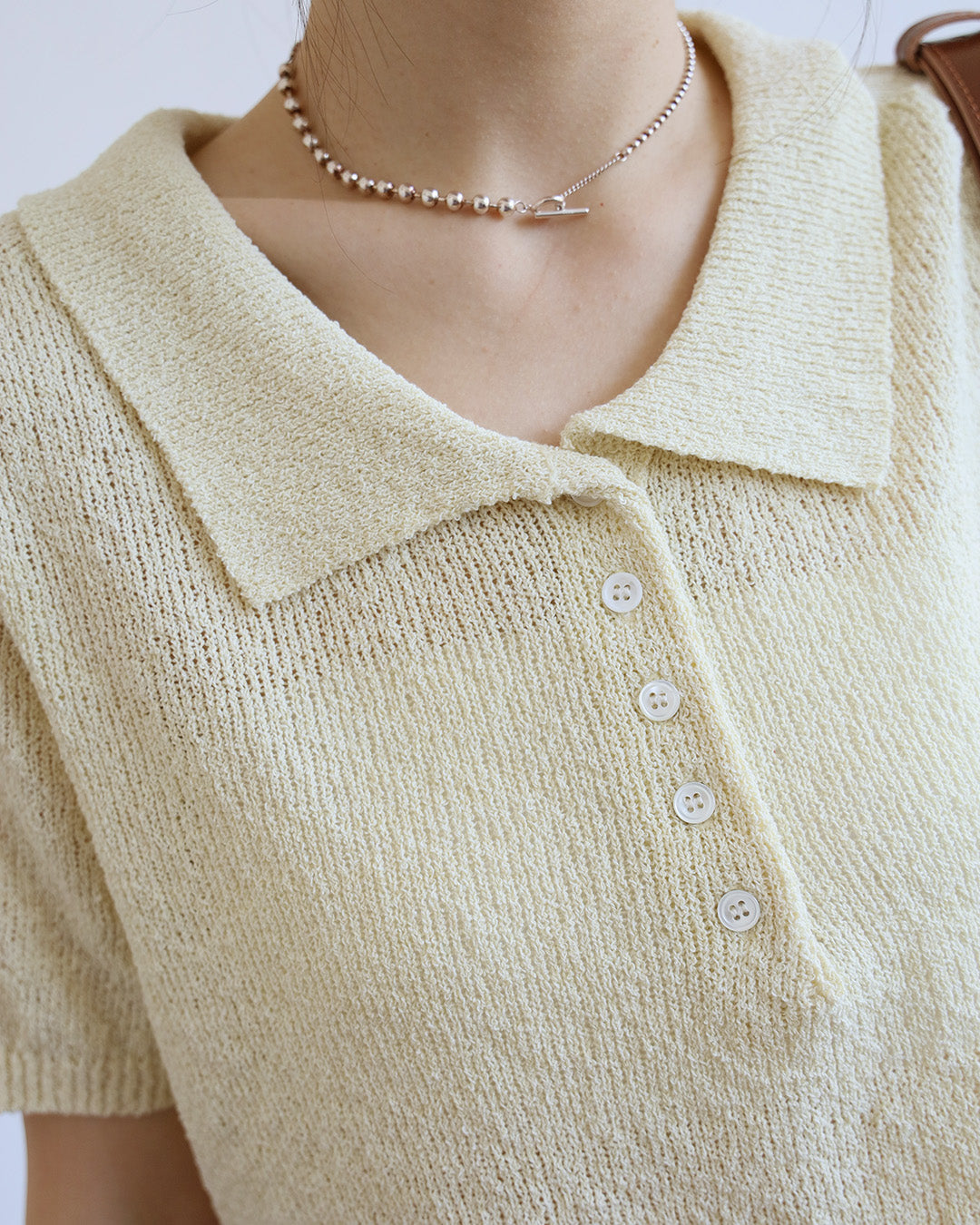 Summer Knit Polo Shirt (6 Colors)