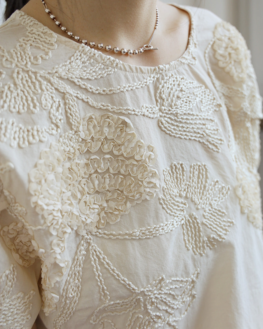 Embellished Floral Top (3 Colors)