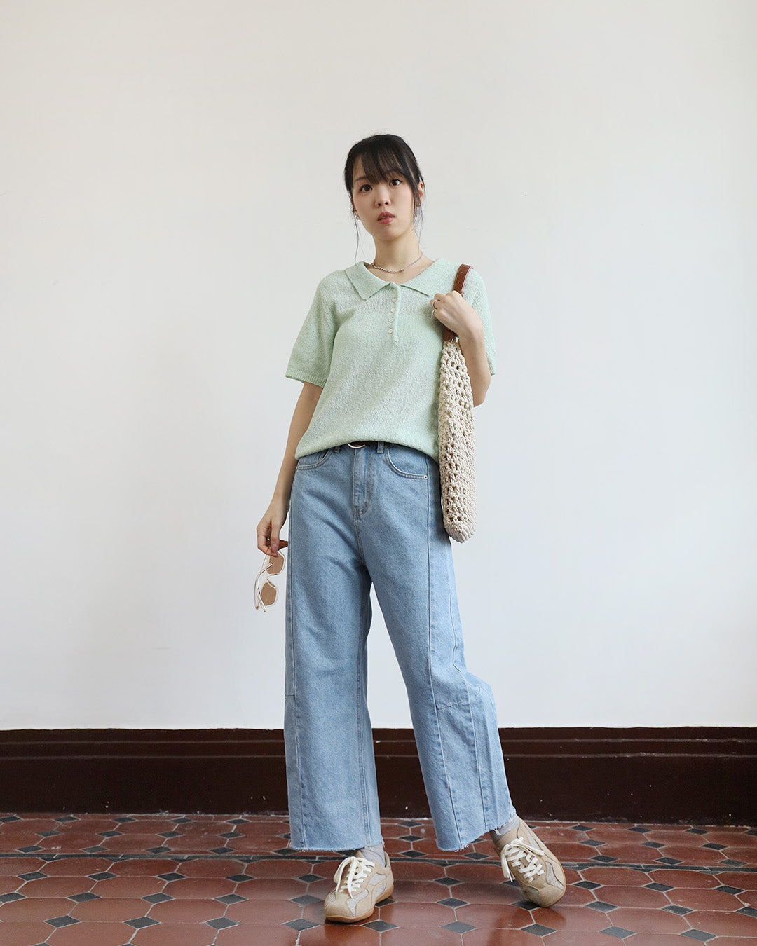 Cropped Barrel  Jeans (2 Colors | Size S - L)