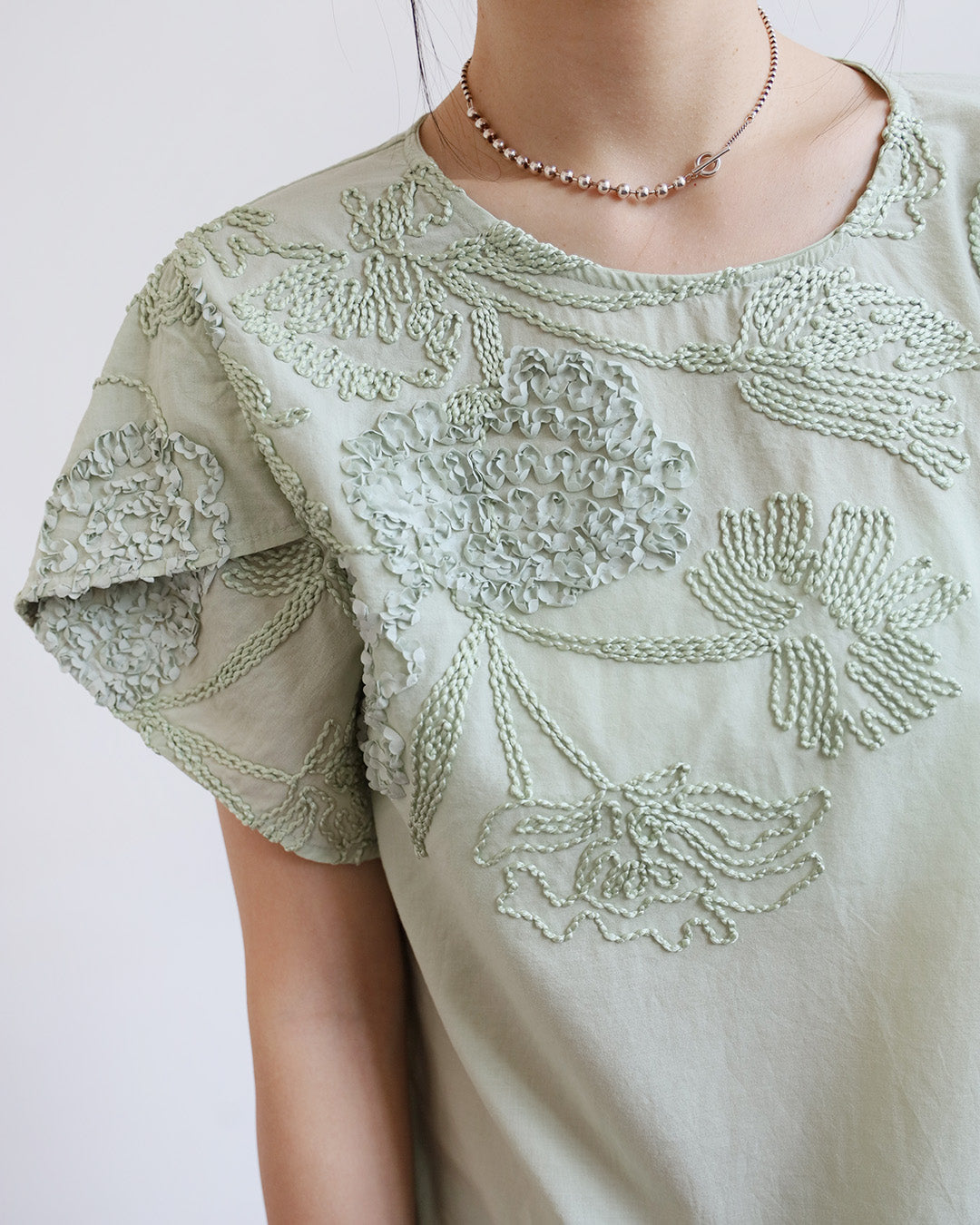 Embellished Floral Top (3 Colors)