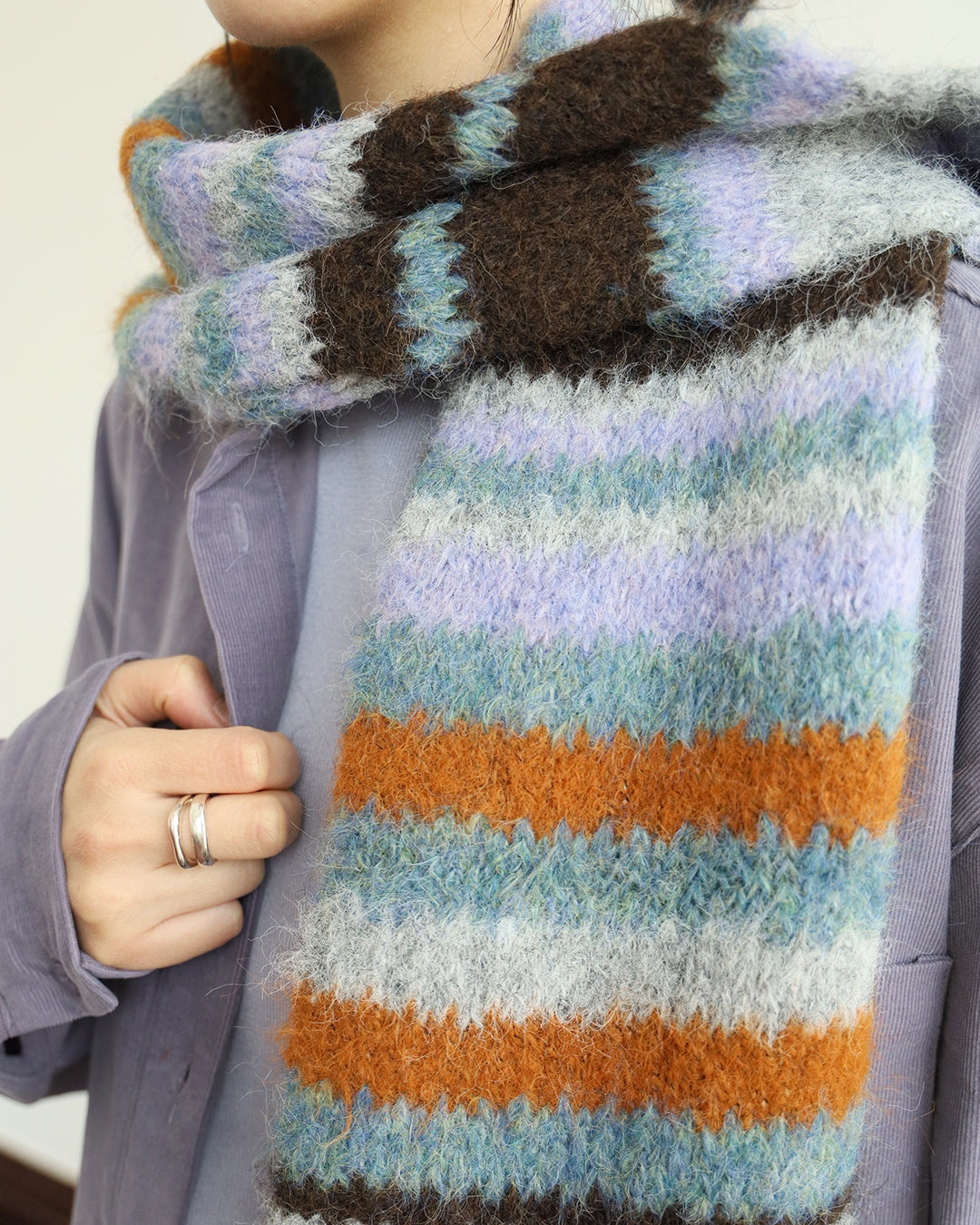 Multi Stripe Scarf (3 color)