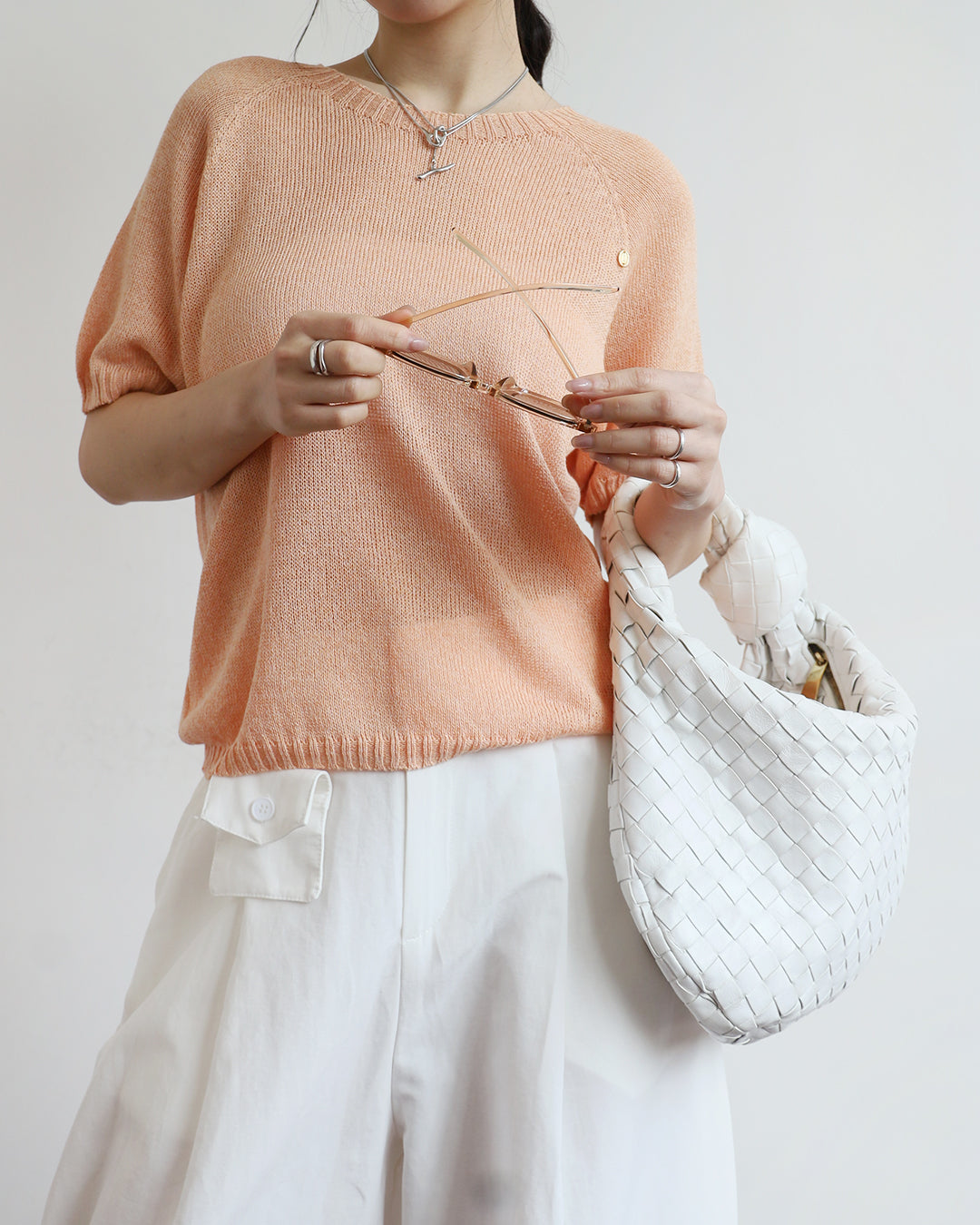 Crew Neck Summer Knit Top (9 colors)