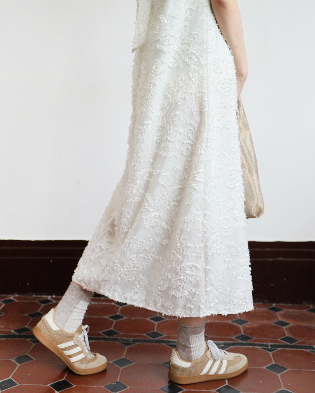Texture Fabric Cami Dress
