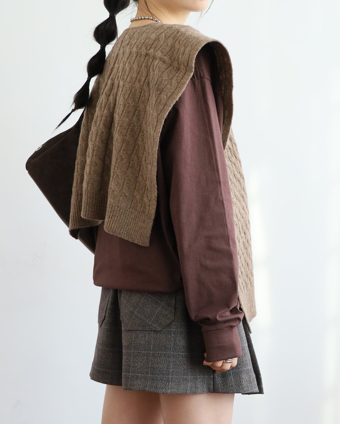 Japan Brand - Tweed Inserted Tee (2 Colors)