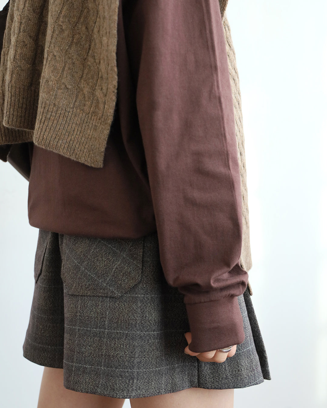 Japan Brand - Tweed Inserted Tee (2 Colors)