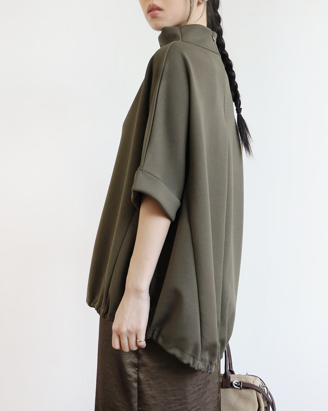 Relaxed Fit Turtle Neck Top (3 Colors)