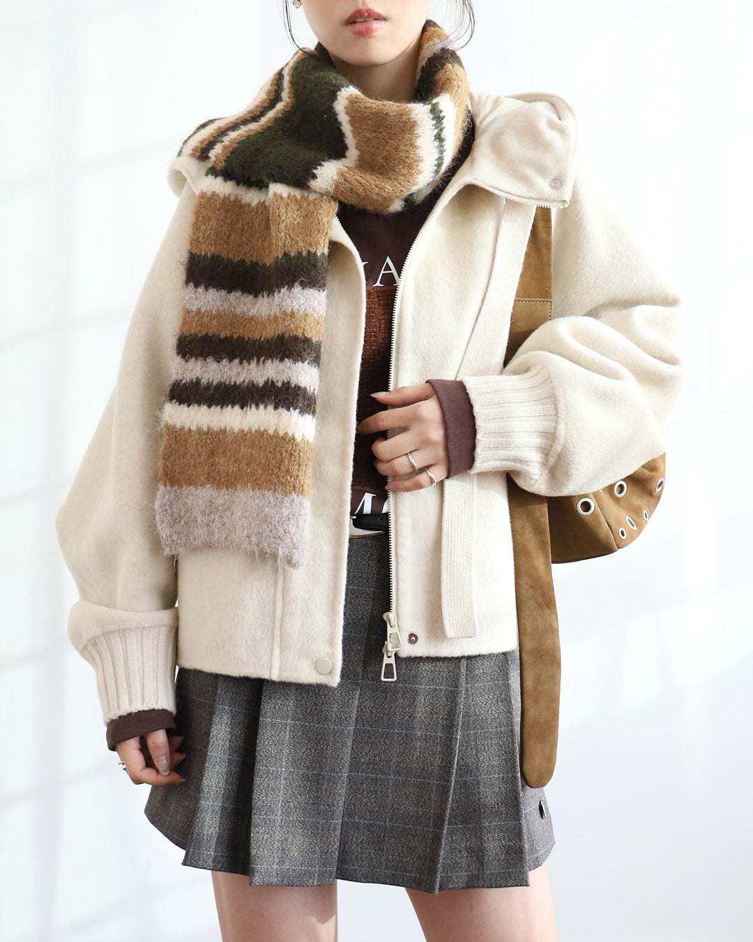 Multi Stripe Scarf (3 color)