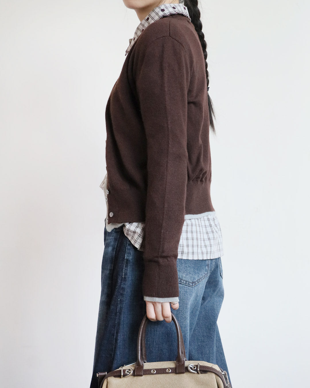 2-Tone Layer Cardigan (2 Colors)