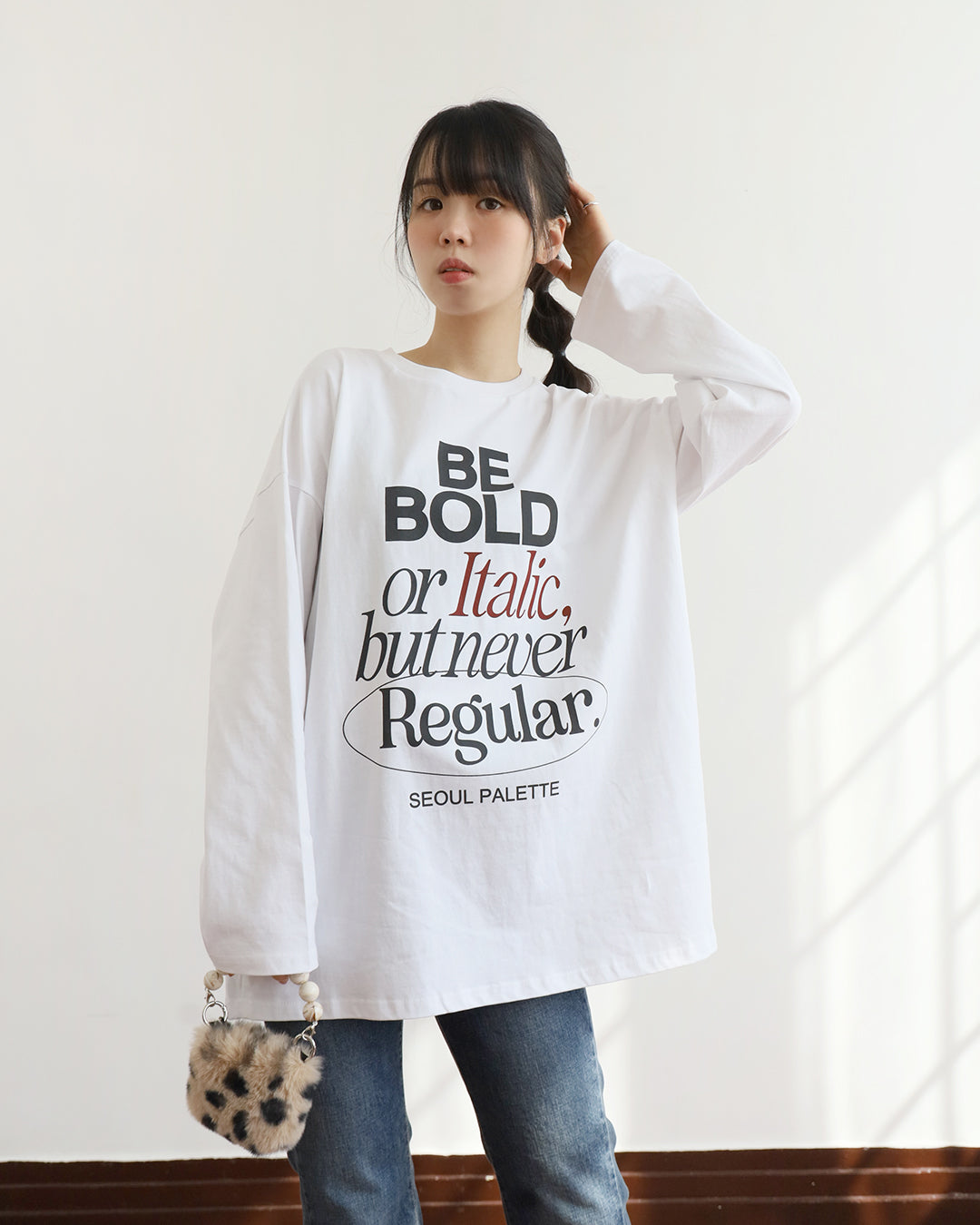 Fonts Printed Tee (2 color)