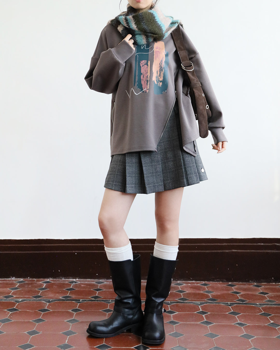 Multi Stripe Scarf (3 color)