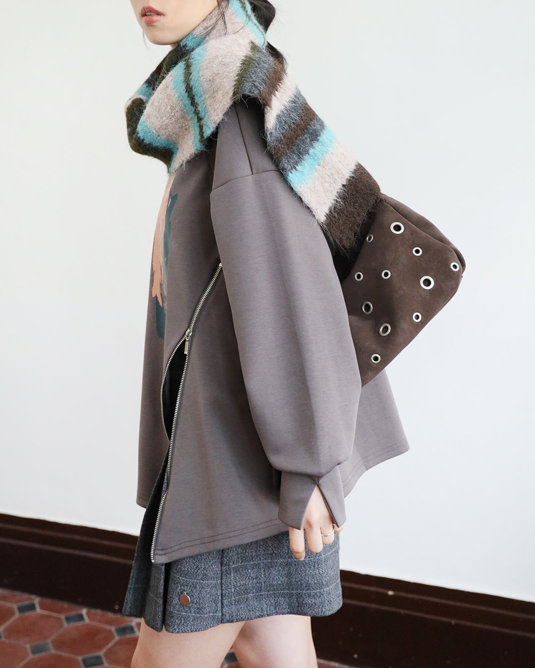 Multi Stripe Scarf (3 color)