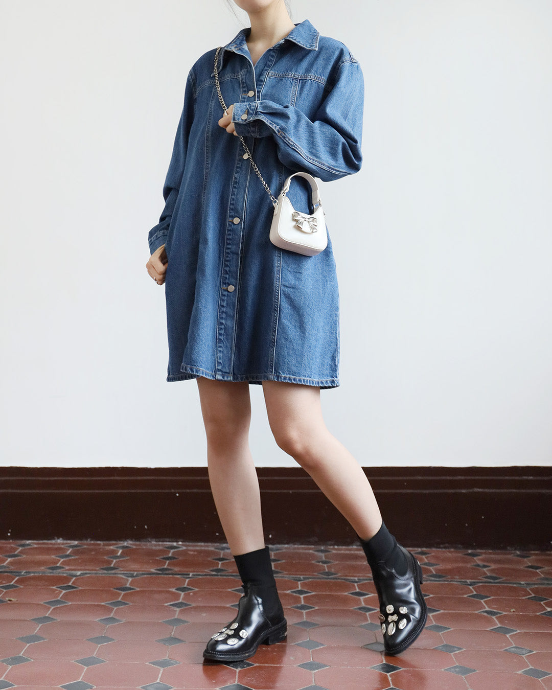 Denim Shirt Dress