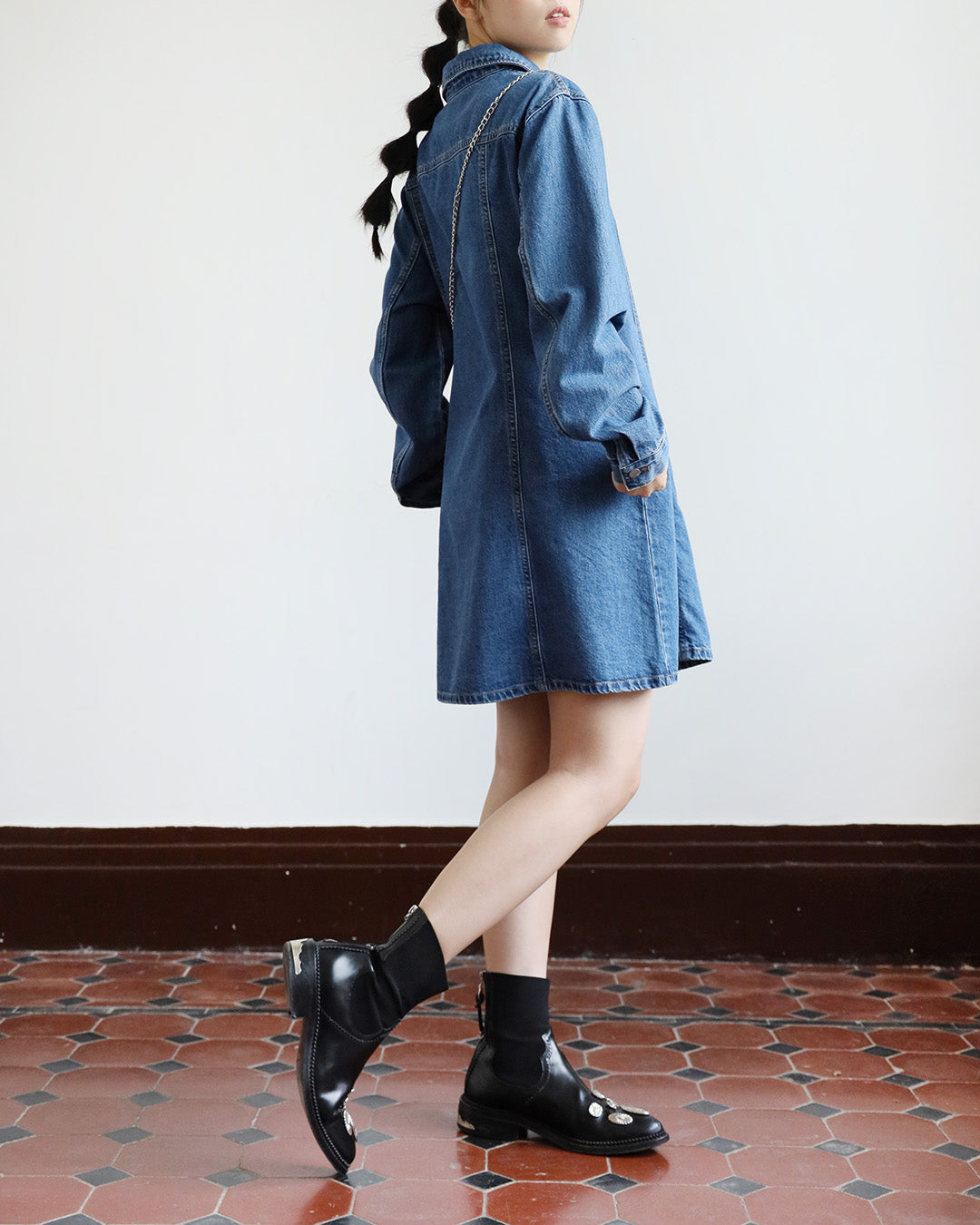 Denim Shirt Dress