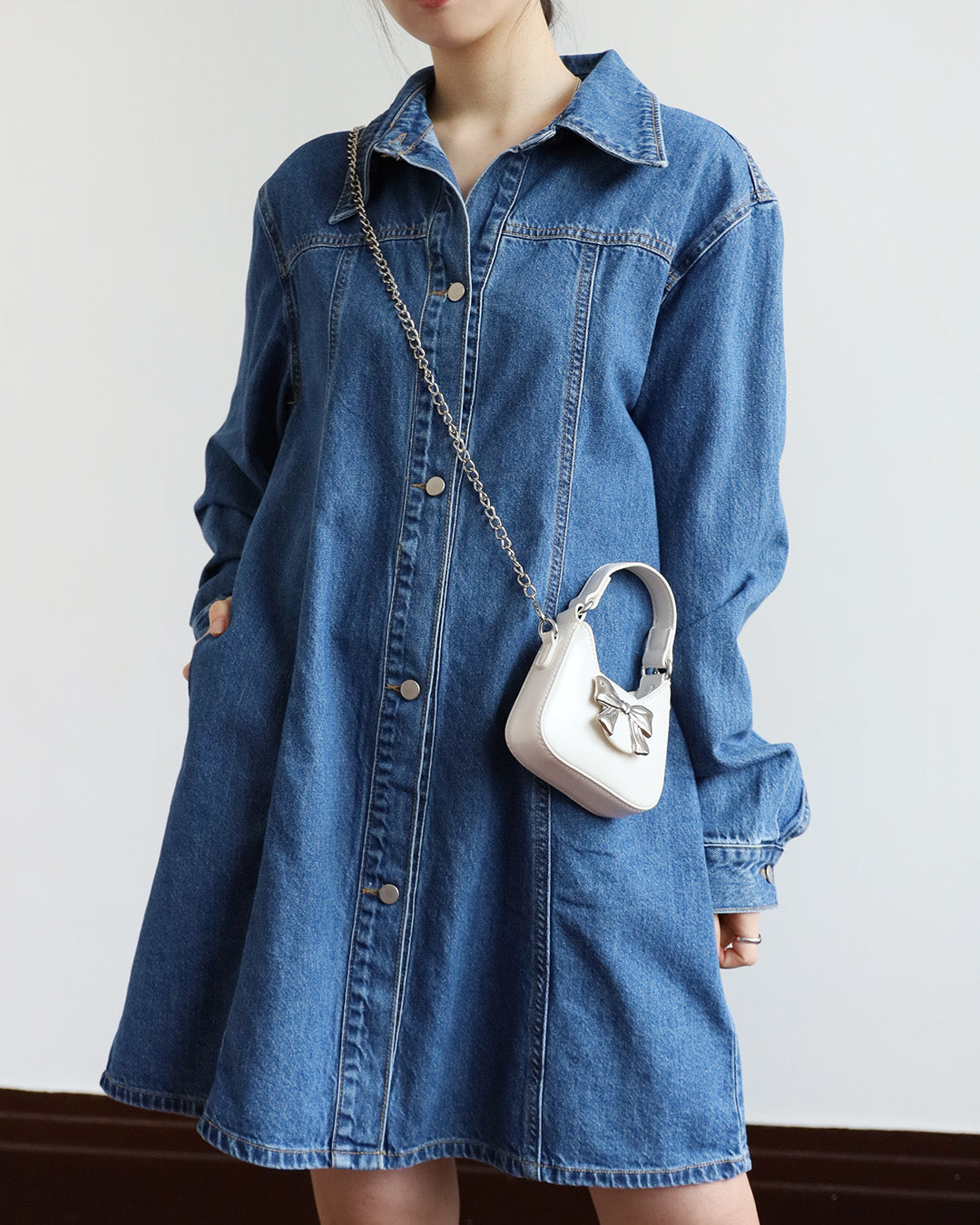 Denim Shirt Dress