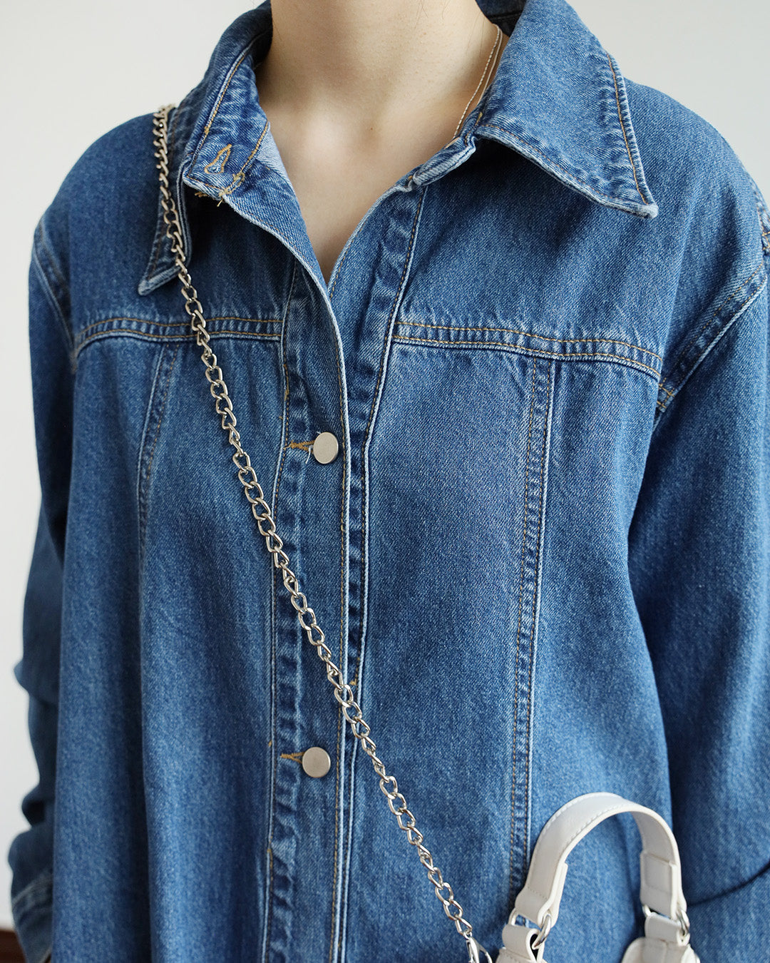 Denim Shirt Dress