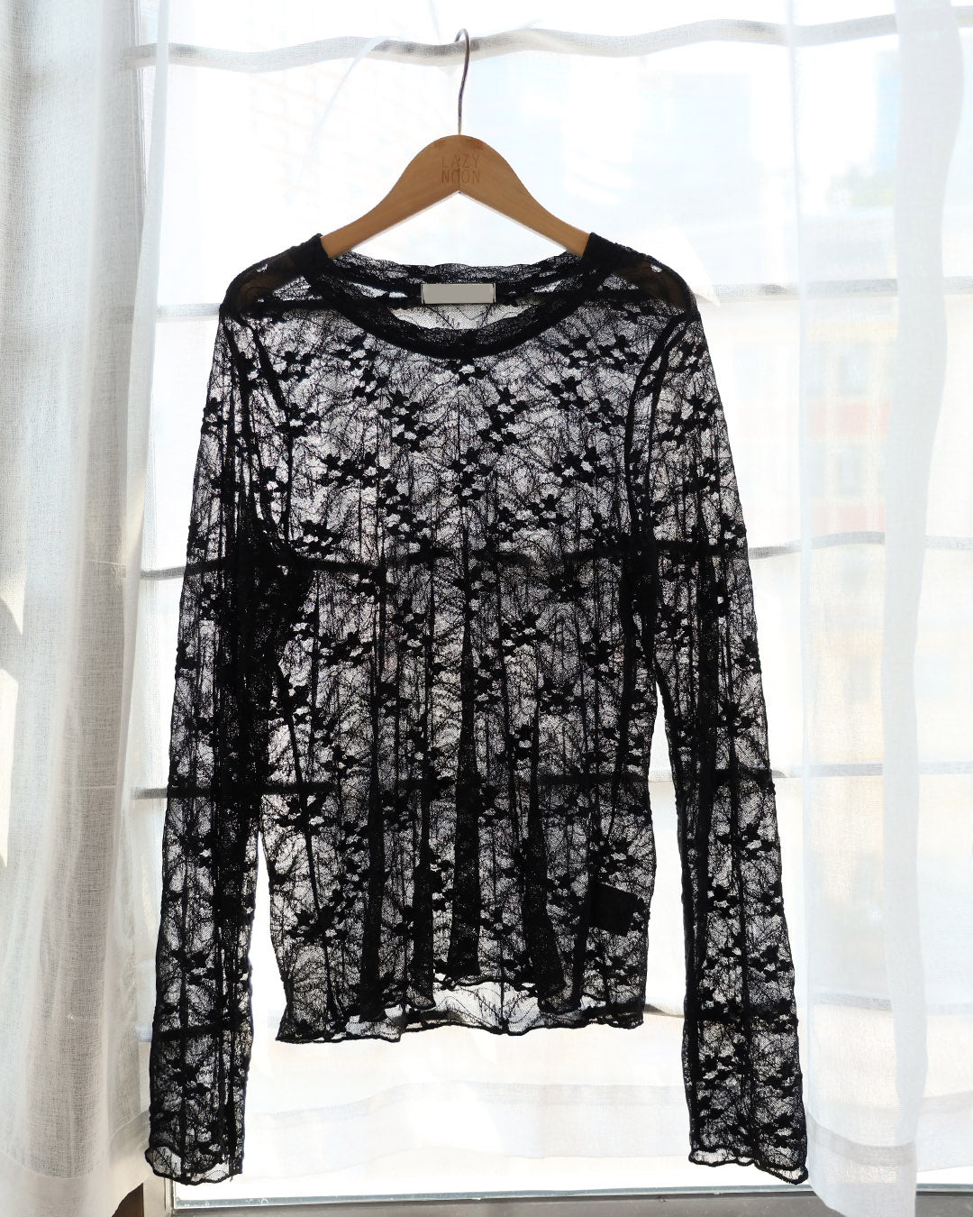 Crew Neck Lace Top (3 Colors)